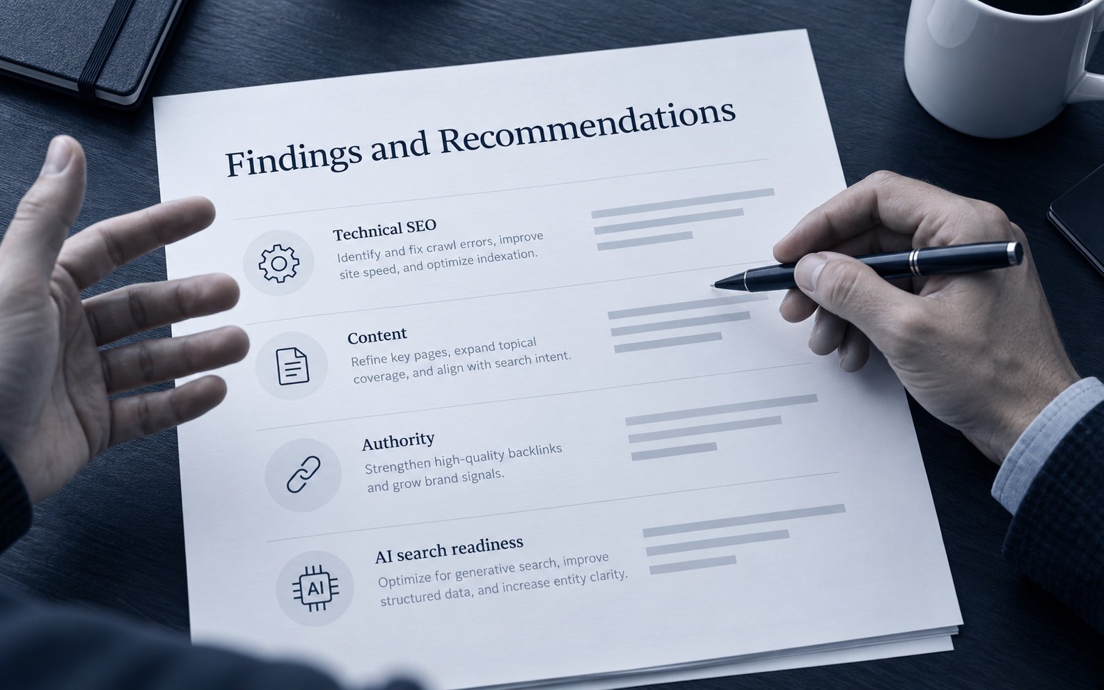 Reviewing audit findings and recommendations